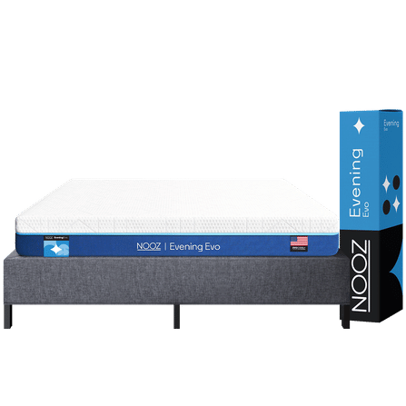 ที่นอนเมมโมรี่โฟม 5 ฟุต NOOZ EVENING EVO  มาพร้อมกับฐานเตียง 5 ฟุต NOOZ PIXEL BED FRAME (ไม่มีหัวเตียง)_0